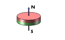 Нео круглые постоянные магниты неодимия 7/16" × 7 Дя/16" толщина для электрических игрушек